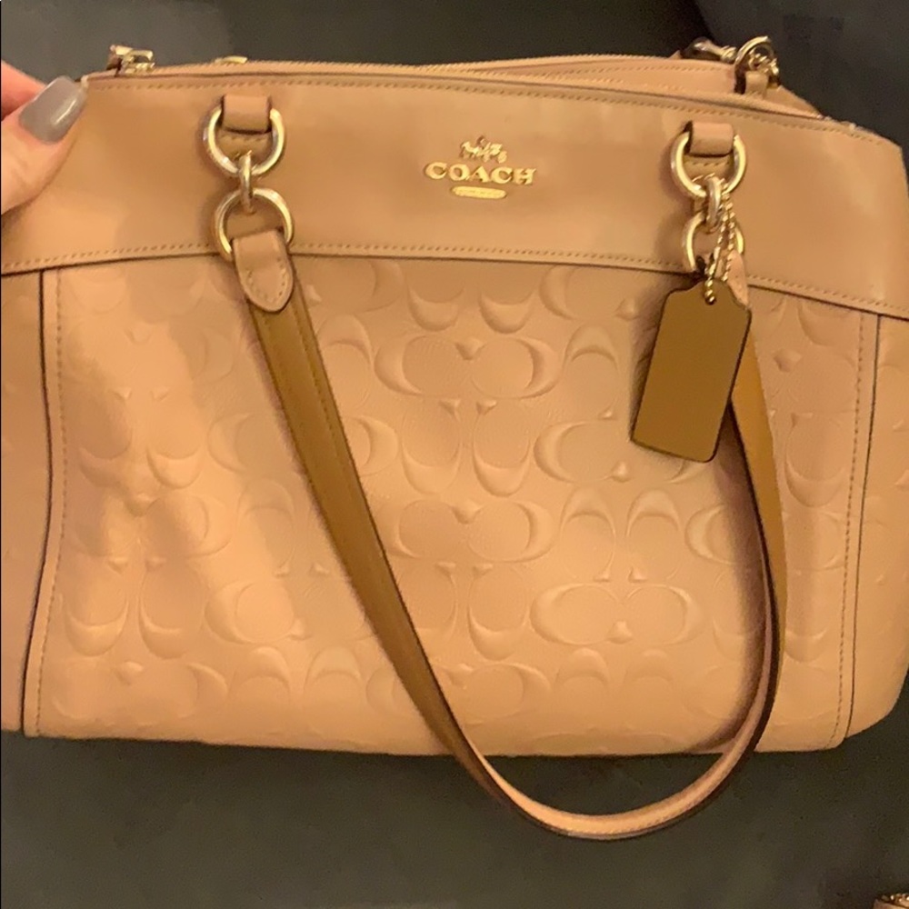 Authentic Coach Purse and Matching Wallet